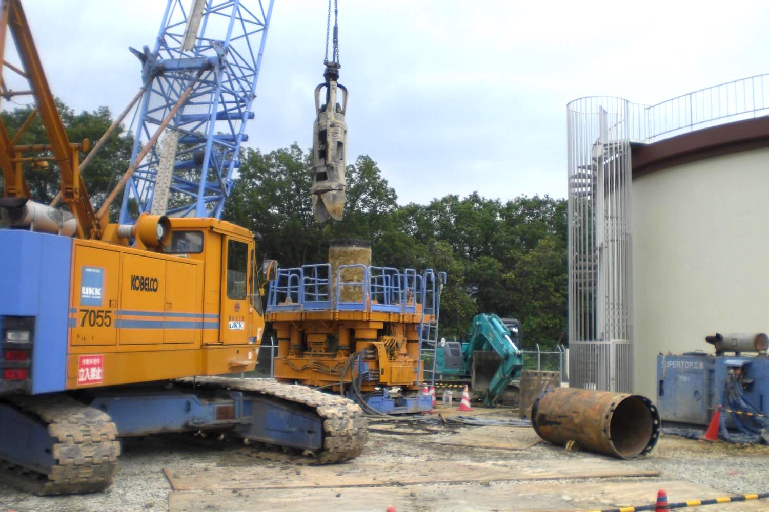 某公園配水池工事