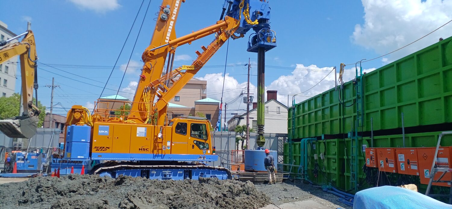 某マンション新築工事(アースドリル拡底工法)